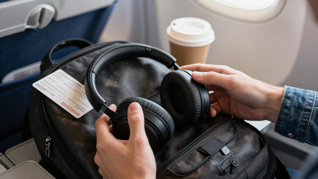 wireless ANC headphones for travel