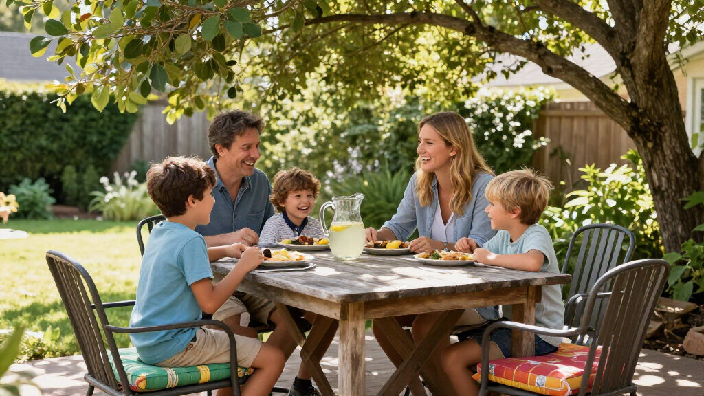patio furniture set for family