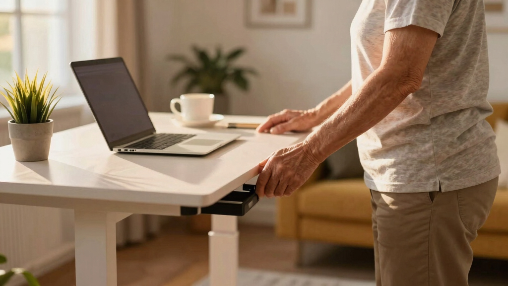 adjustable standing desk