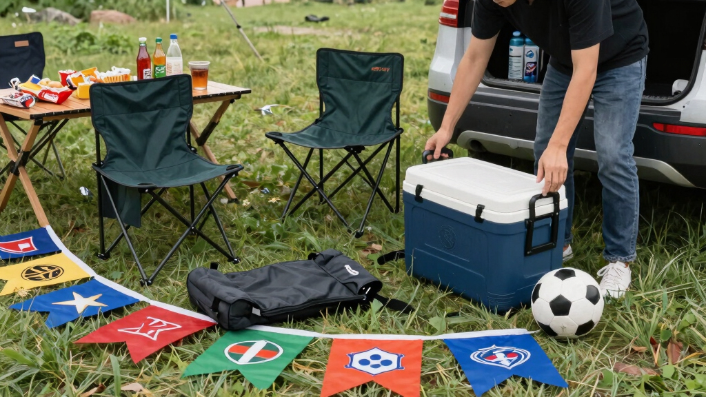soccer fan outdoor tailgate gear