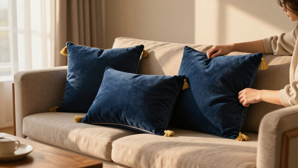luxury accent throw pillows