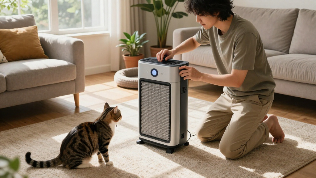 best HEPA air scrubber for pet dander