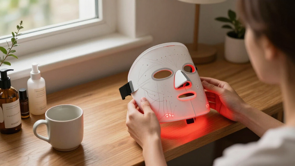 red light therapy mask