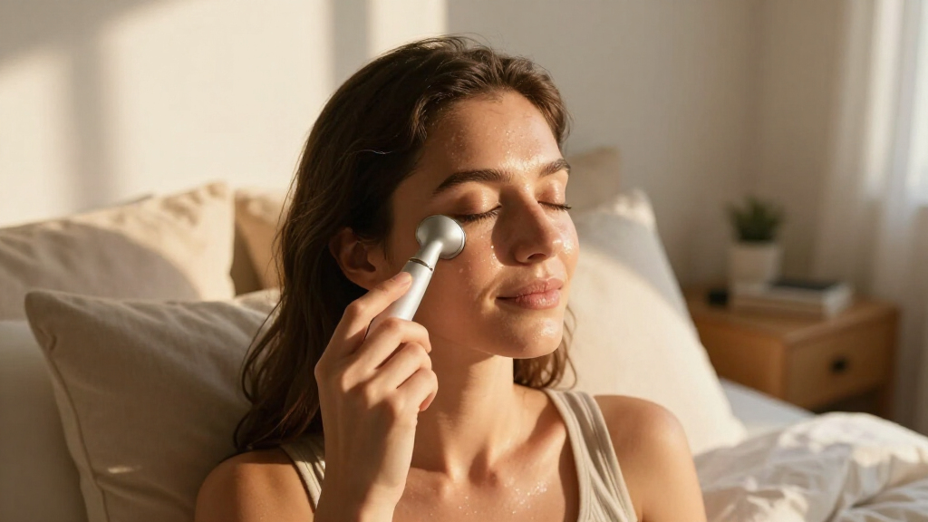microcurrent eye lift device