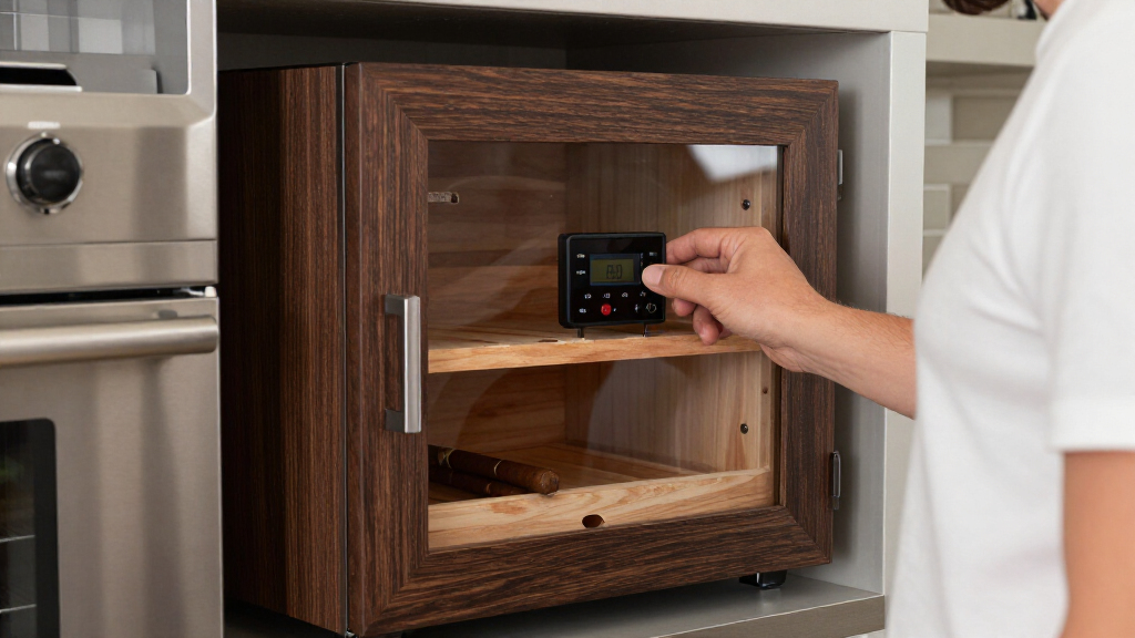 best cigar humidor cabinet with digital control