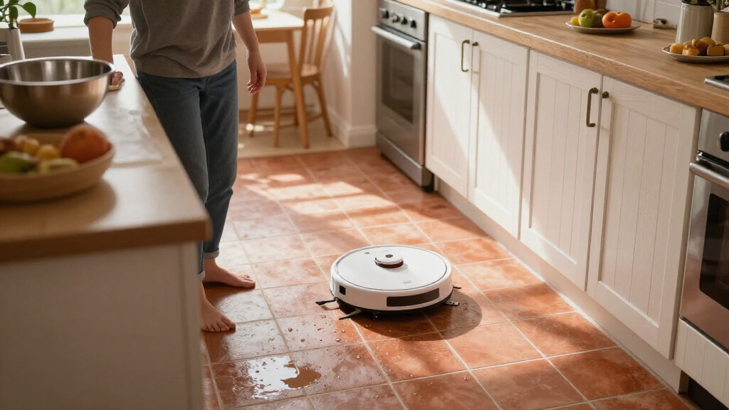 robot vacuum mops