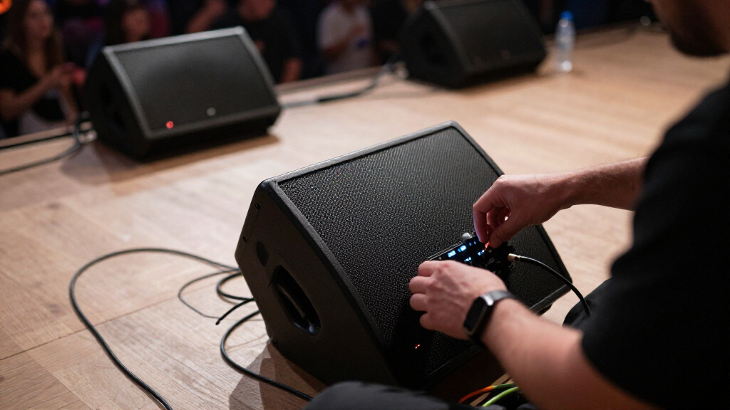 powered pa speakers premium
