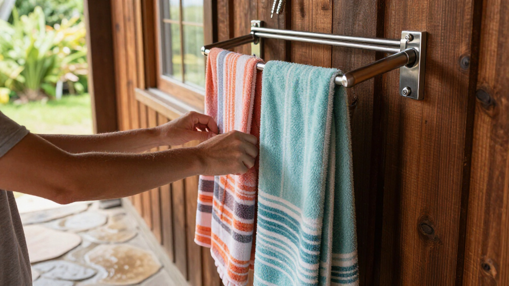 best metal towel racks