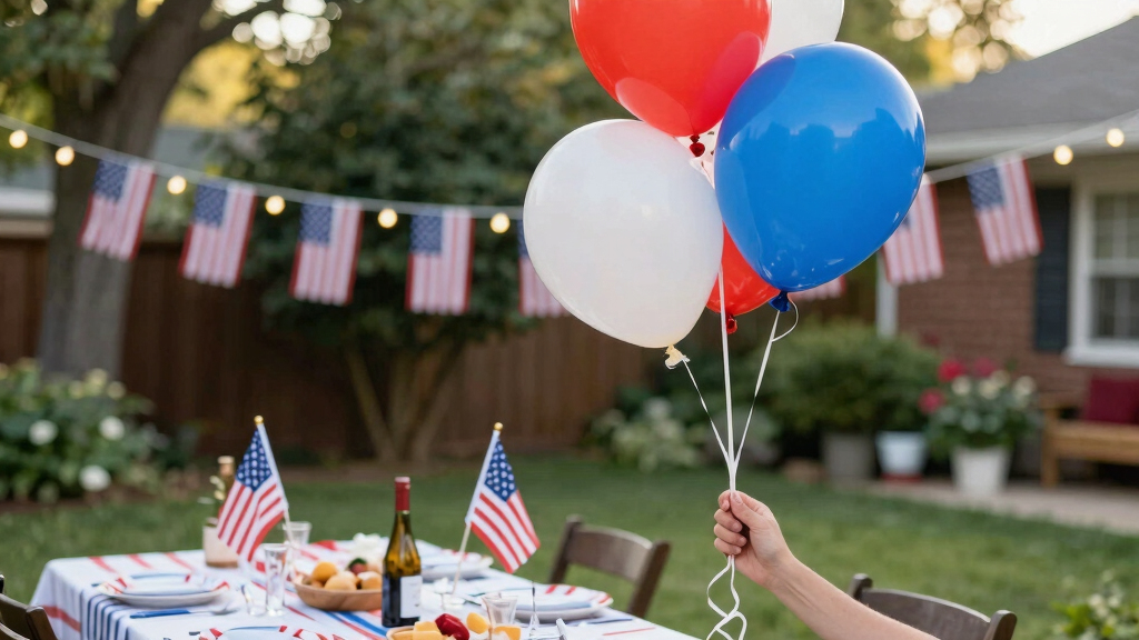 patriotic outdoor party supplies