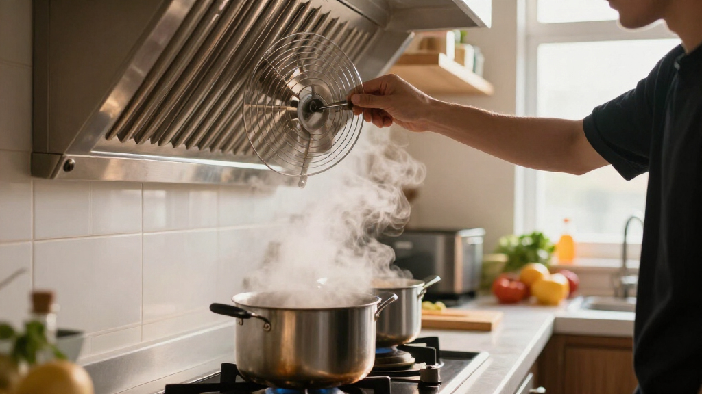 kitchen ventilation fan for heavy cooking