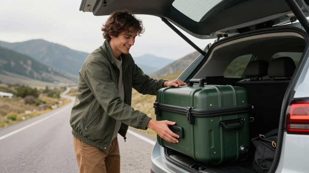 best hard-shell travel trunk for road trips