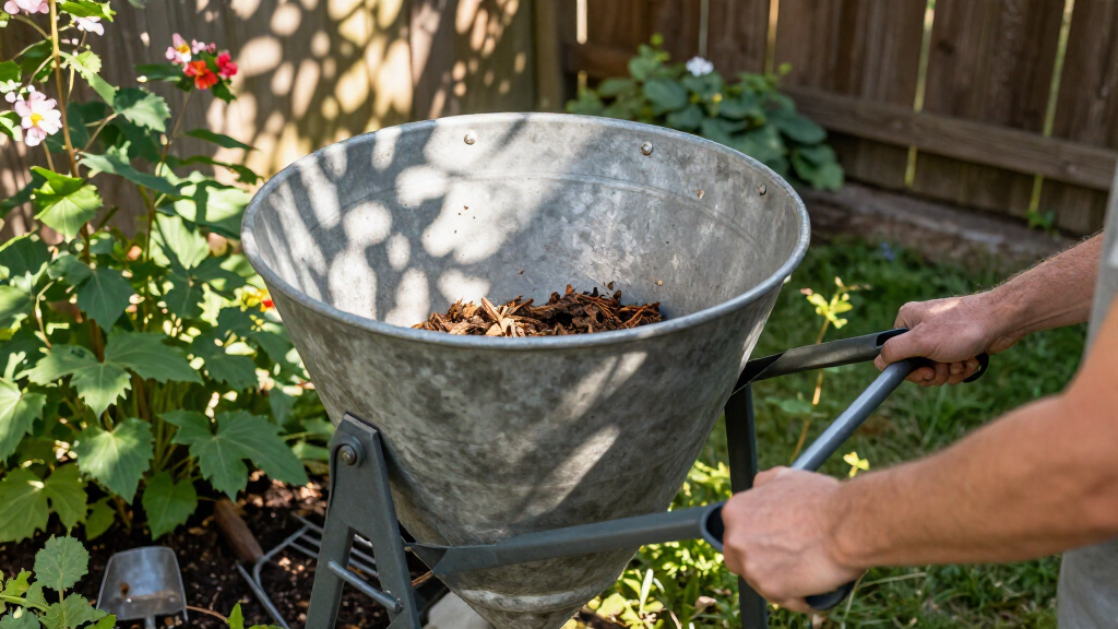compost tumbler outdoor premium