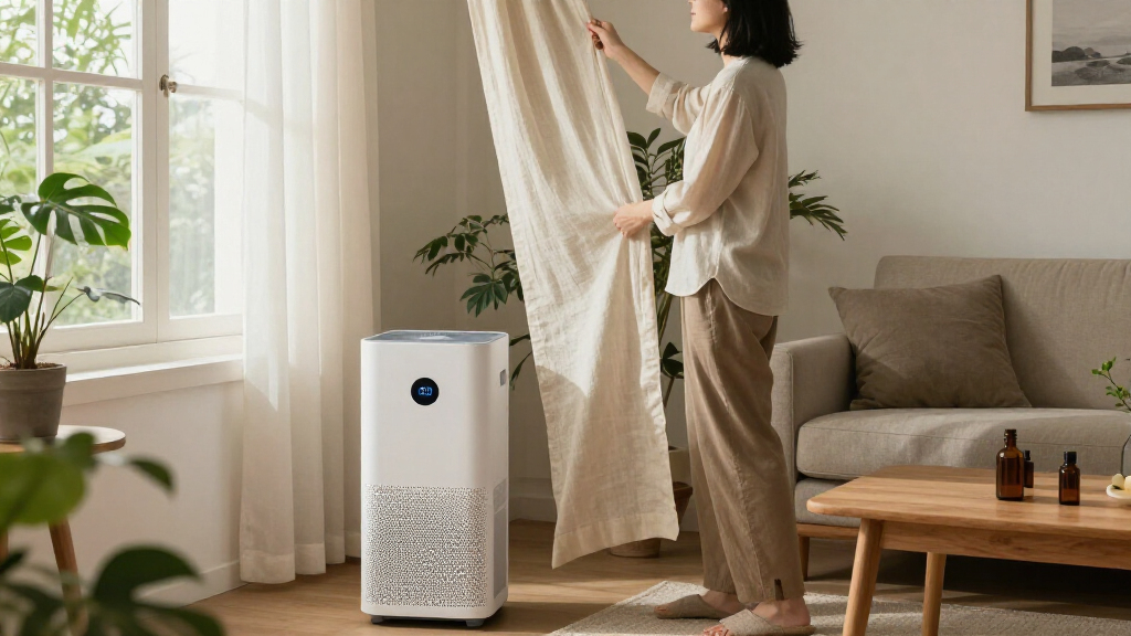 air purifier for dust and odors combo