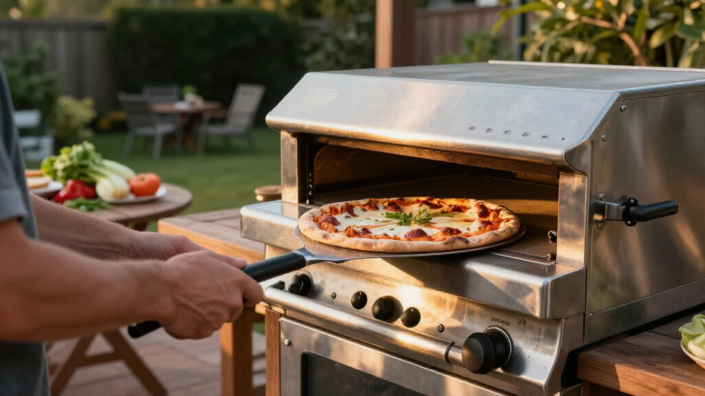 outdoor pizza oven gas