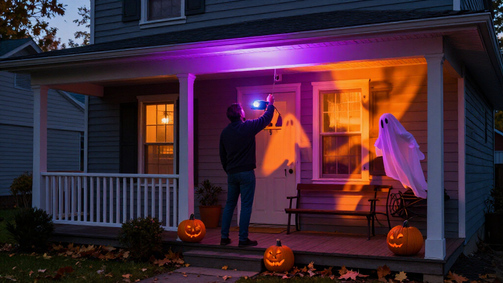 Halloween projector lights