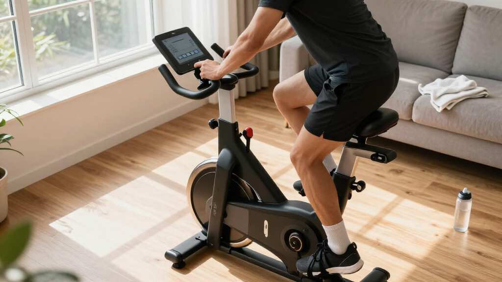 smart exercise bikes under 1000