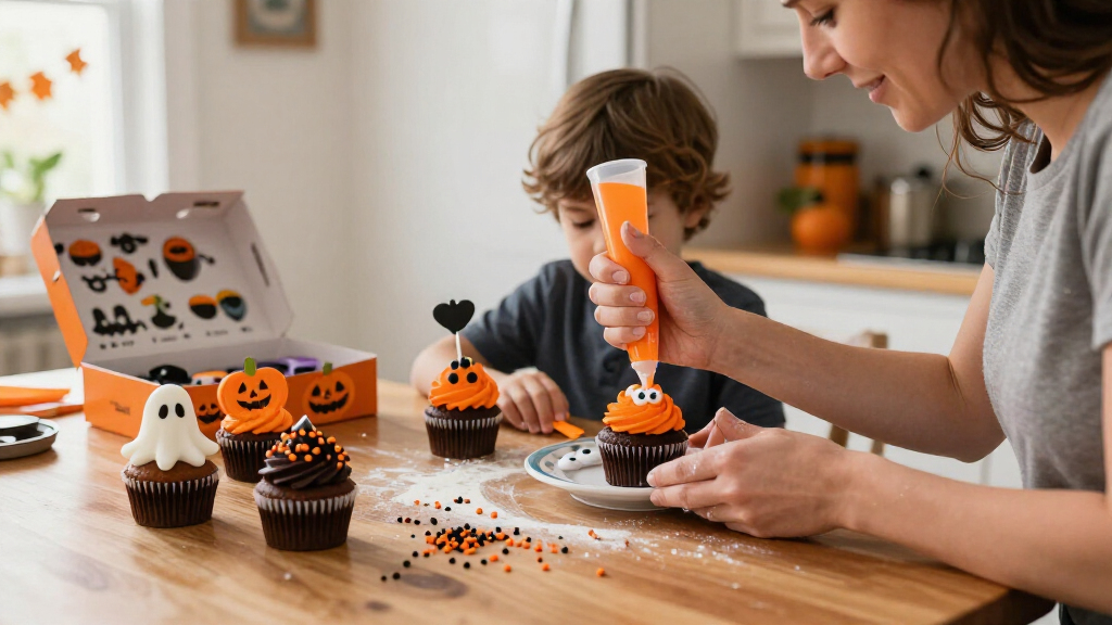Halloween cupcake decorating kits