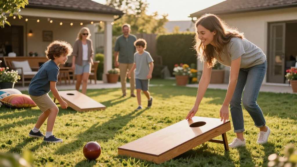 high end yard games set