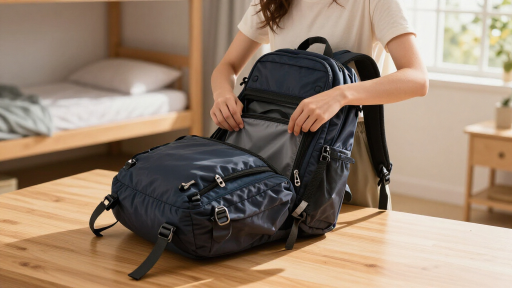 compact travel backpacks for students