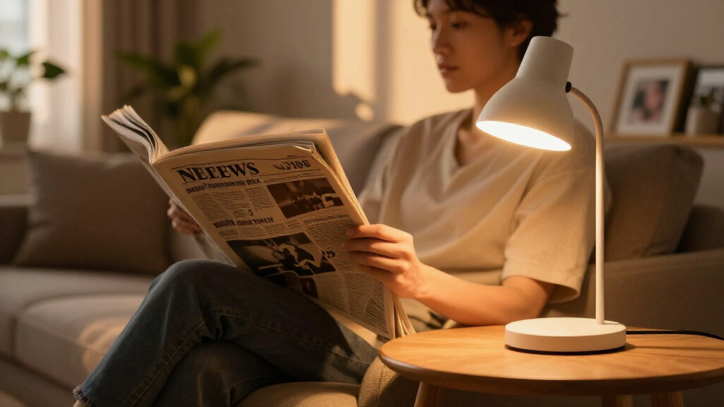 news reading lamps
