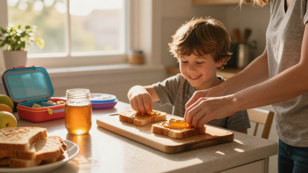 honey for school lunch ideas