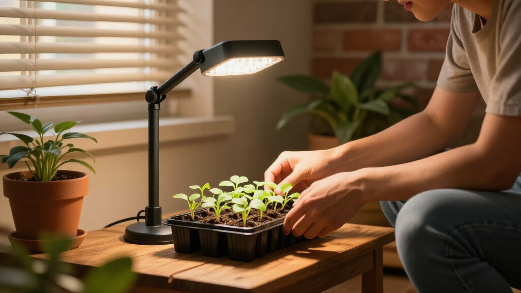 led grow light for seedling propagation