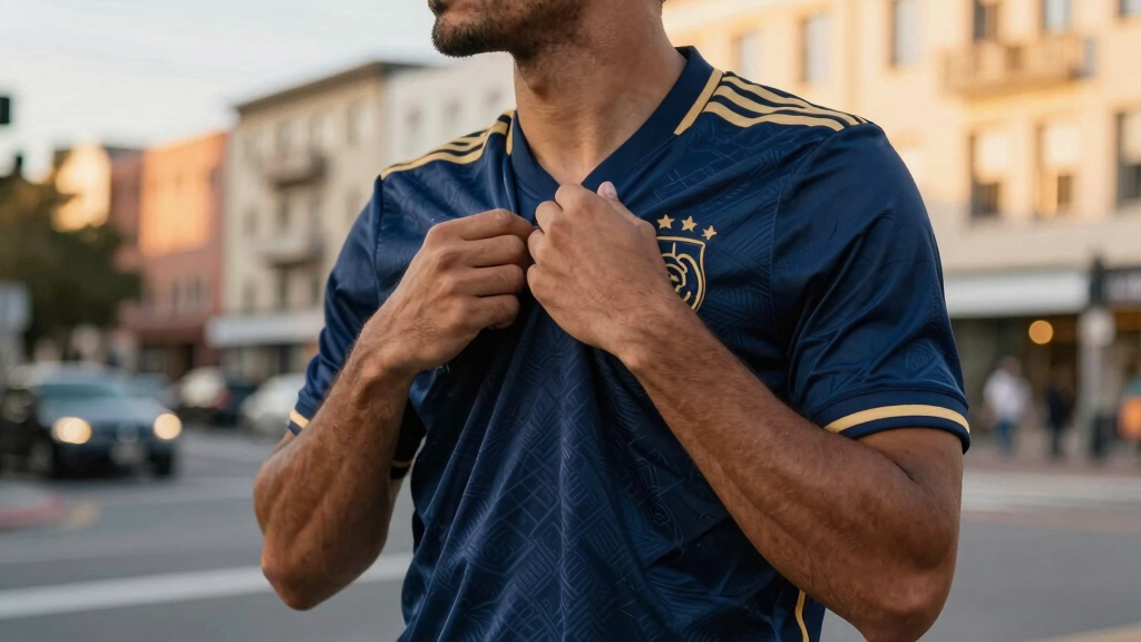 luxury men's soccer jerseys