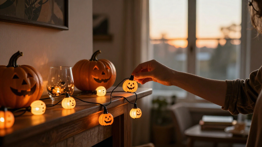 Halloween LED string lights