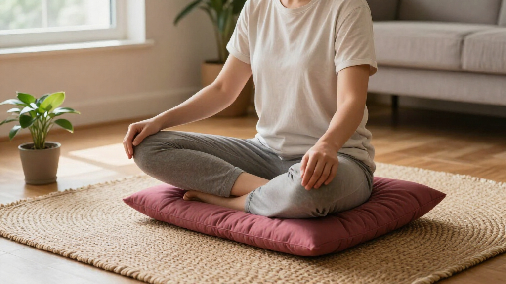 guided meditation cushions