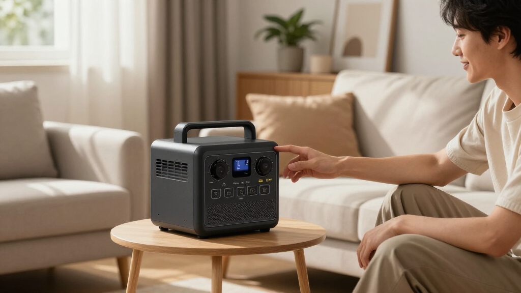 quiet power station for apartment outages