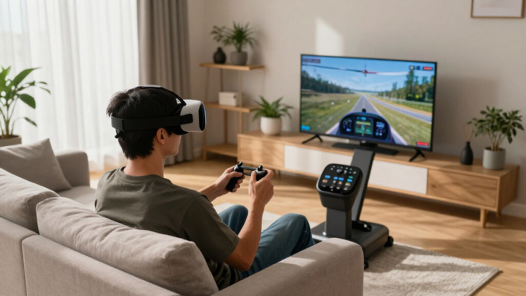 best collective controls for VR helicopter sim