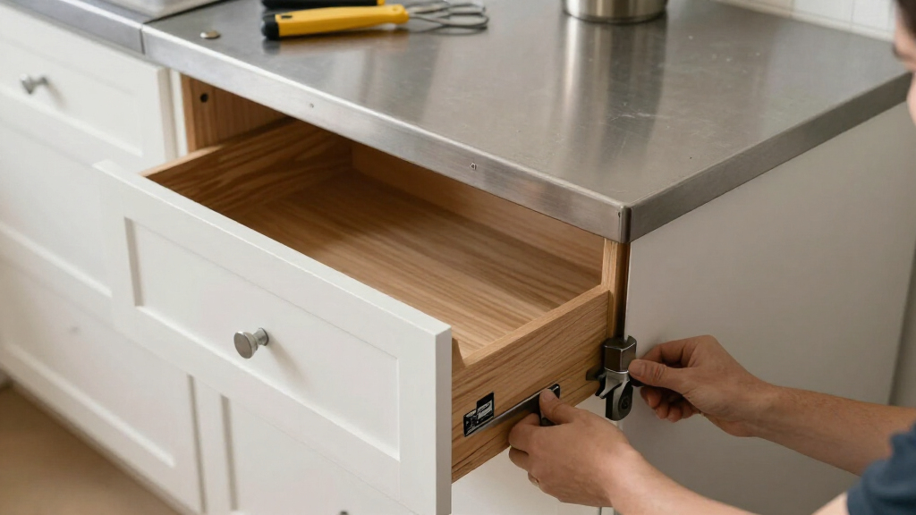 rolling kitchen island with storage