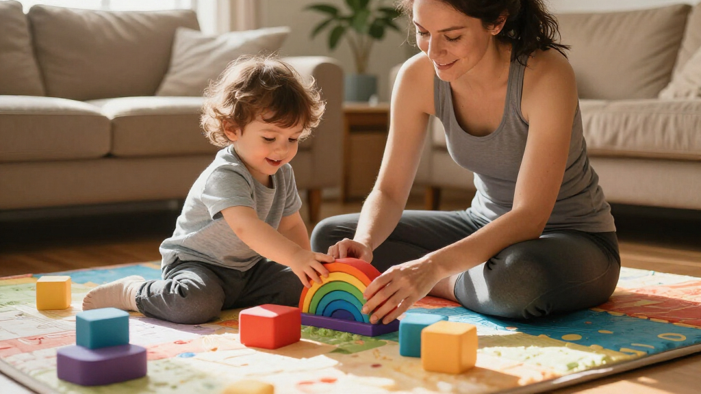 best rainbow sensory blocks