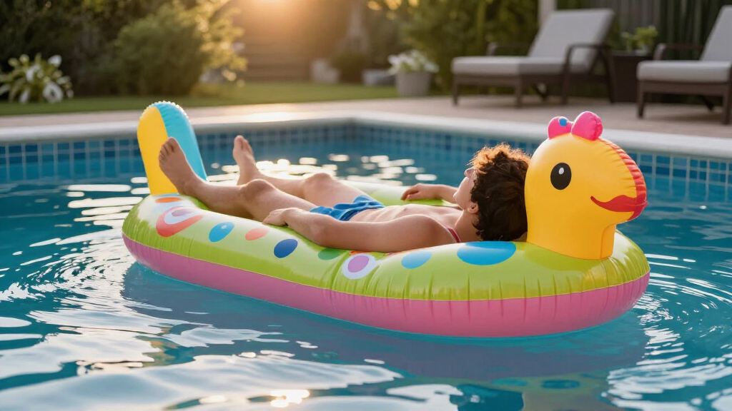inflatable pool toys