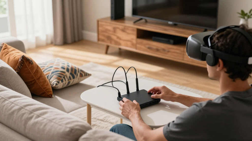 cable modem for vr streaming