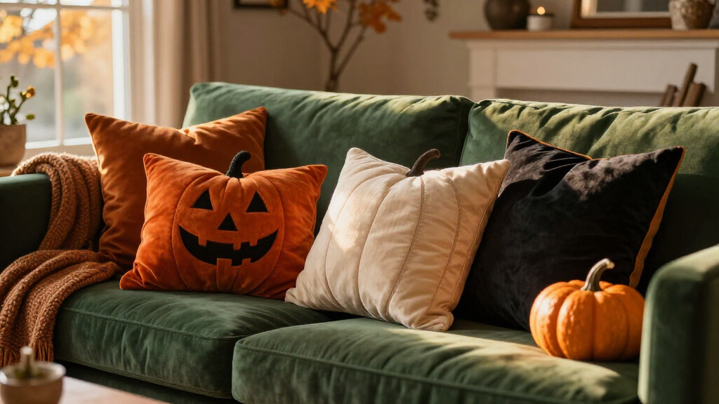 halloween throw pillow covers