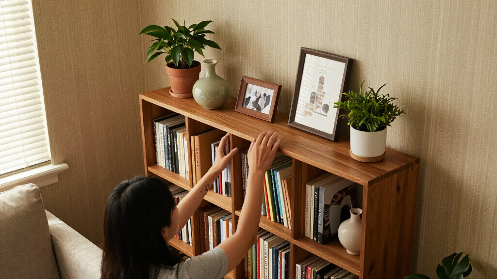 tall bookshelves for living rooms
