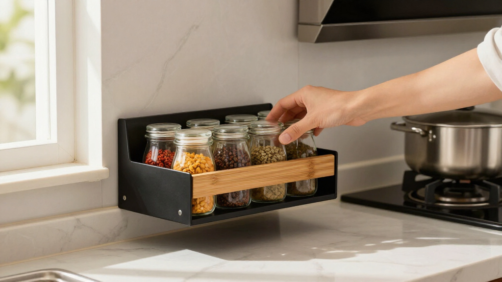 best space-saving spice rack organizers