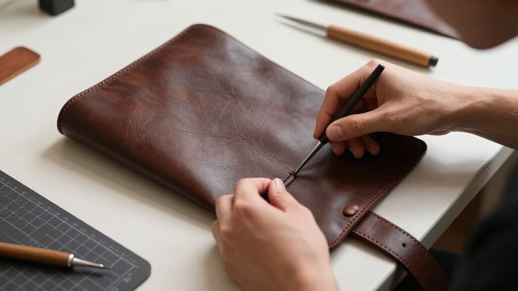 weekender bag leather premium