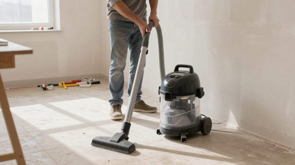 dust extractor vacuum for plaster dust