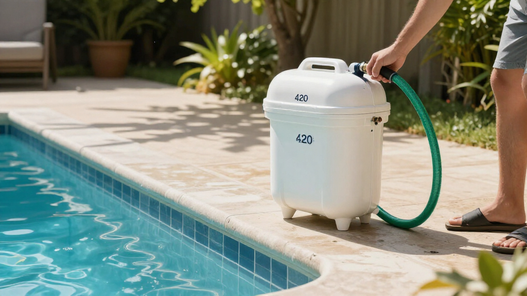 best pool cartridge filter system 420 sq ft