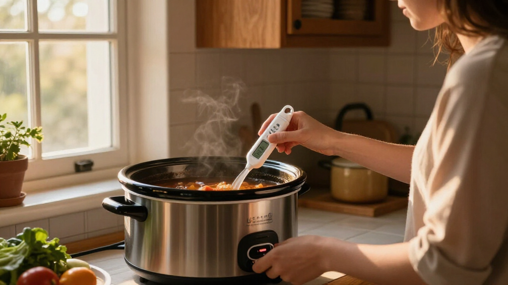 best slow cooker with timer and temperature probe