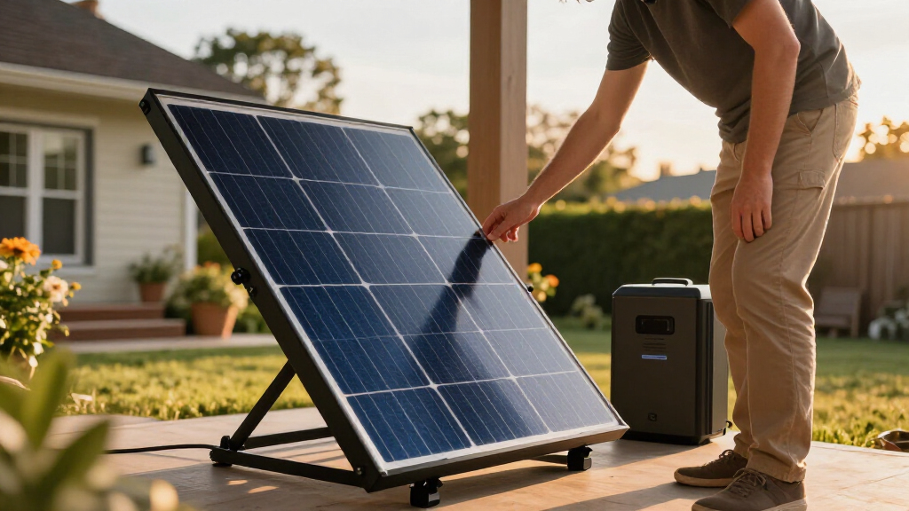 solar panel backup systems