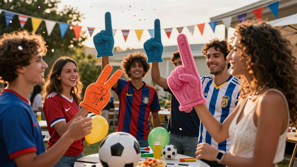 soccer fan party supplies