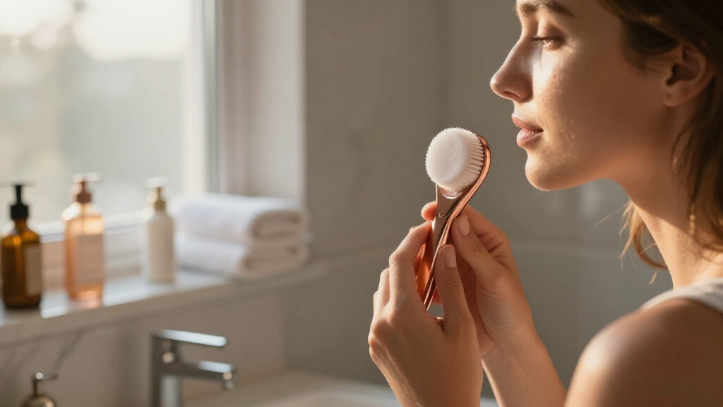 luxury facial cleansing brushes
