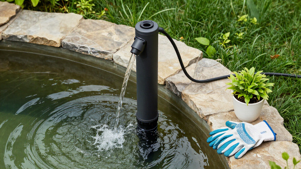 high flow submersible pond pump
