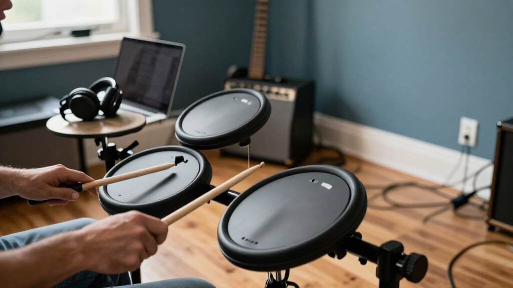 electronic drum pads