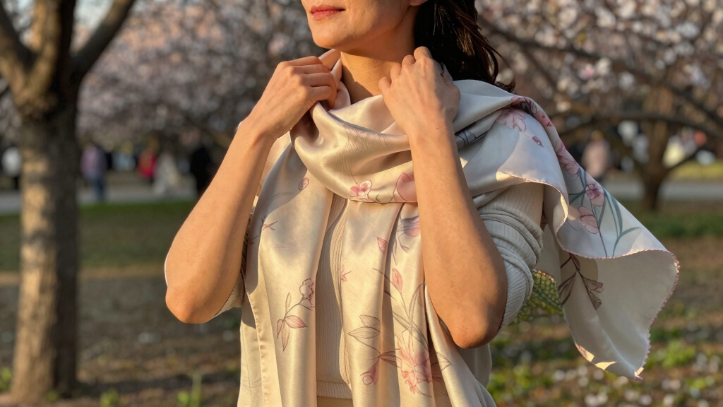 lightweight spring scarves