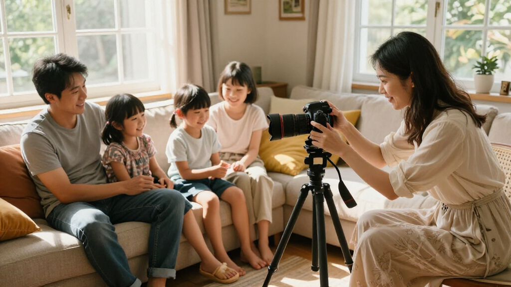 camera lens for family portraits