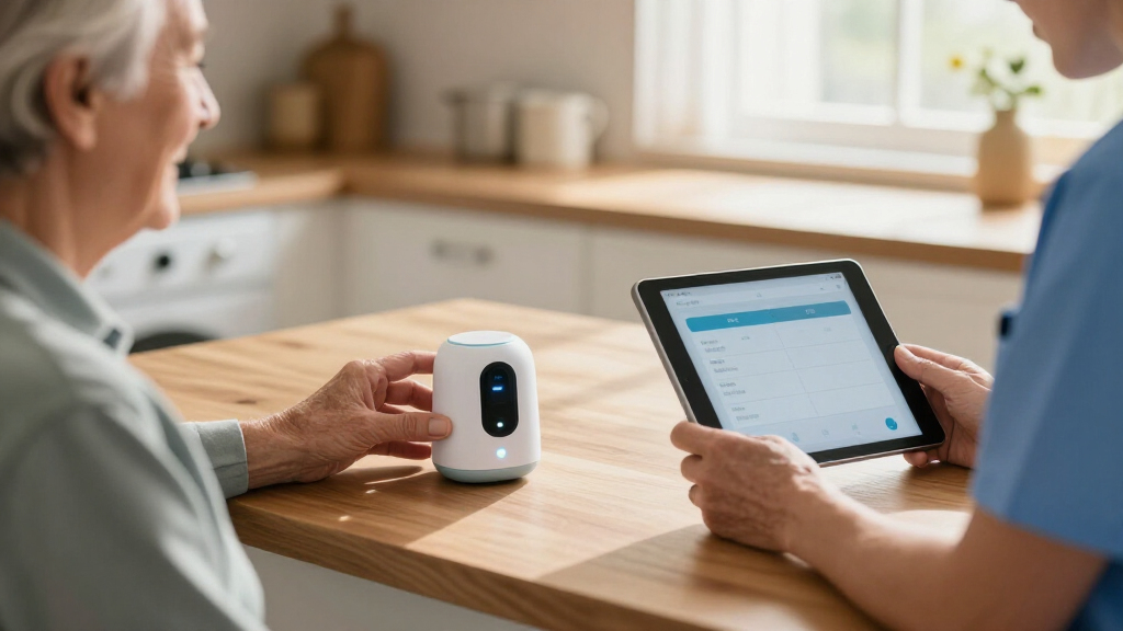 wifi medication dispenser for caregiver alerts